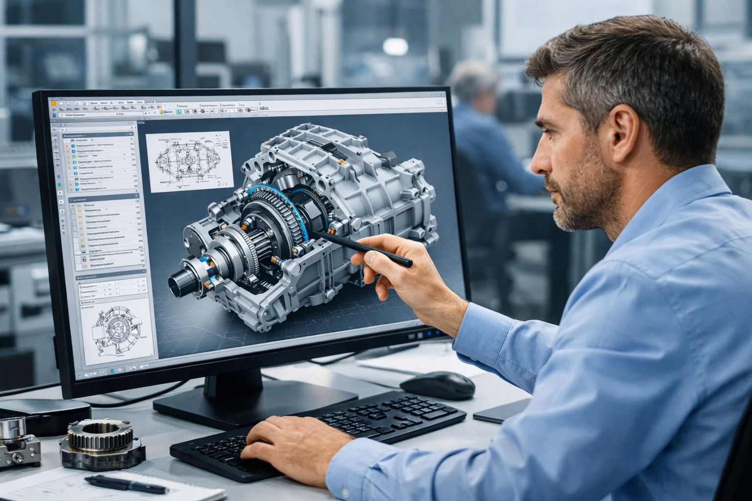 Engineering CAD modeling