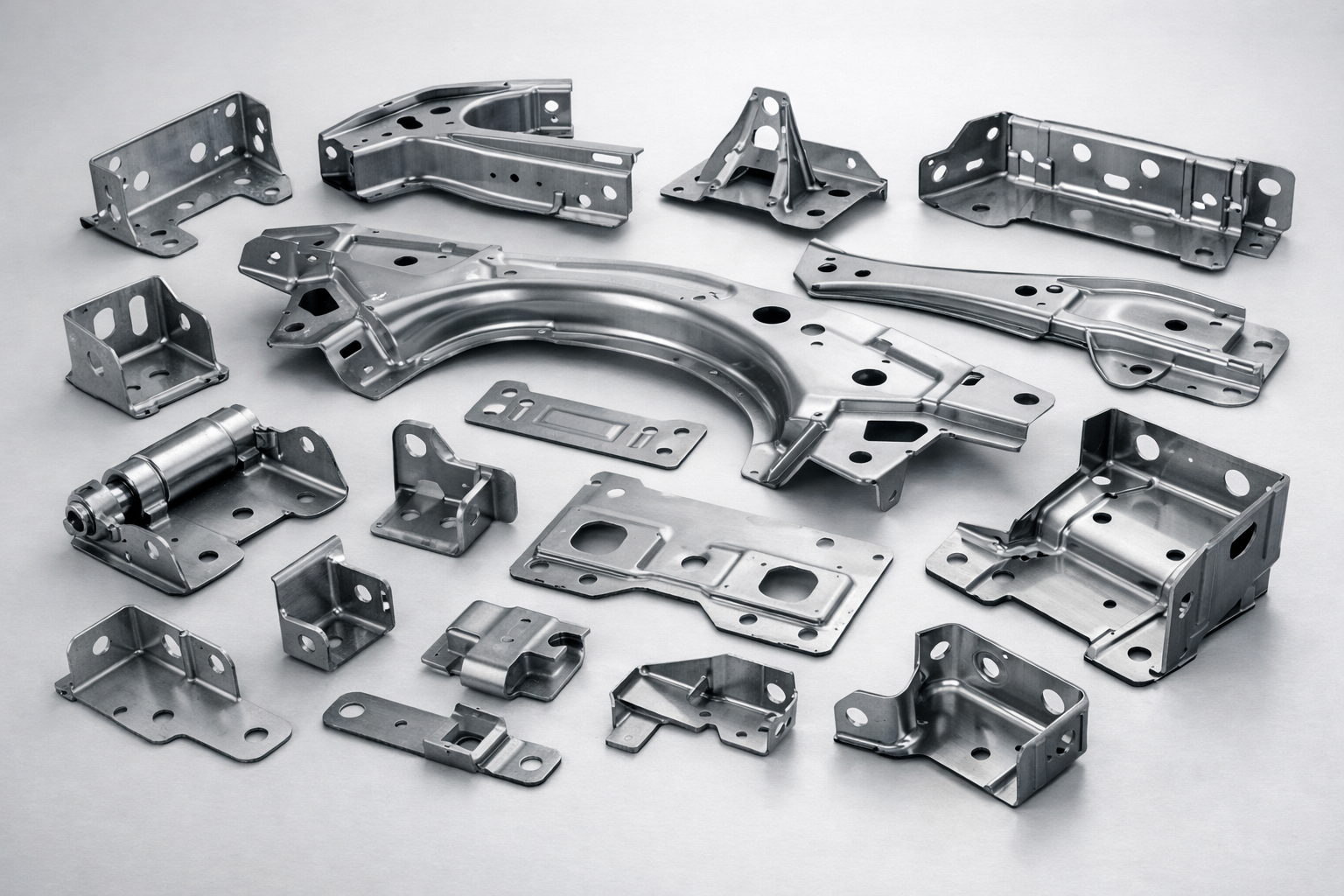 Stamped metal automotive parts