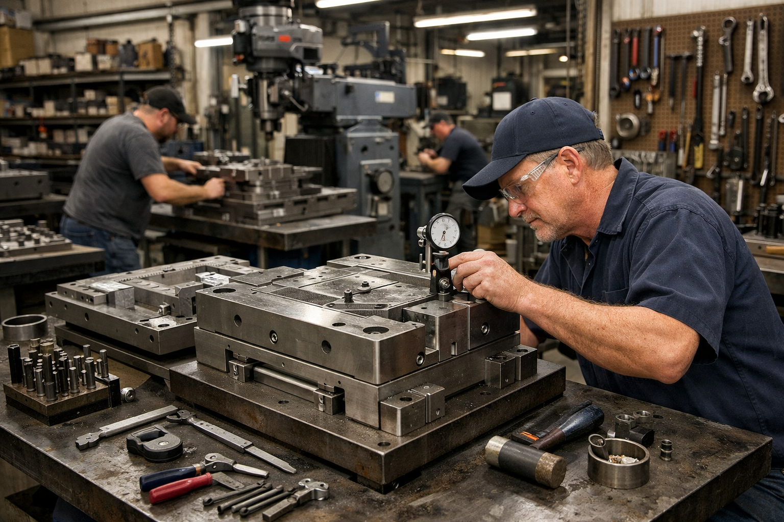 Tooling and die shop